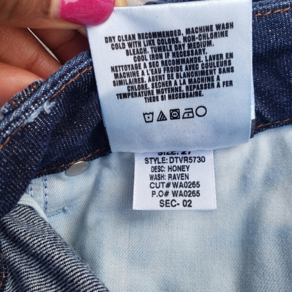 JOE'S Honey Boot Cut Faded Jeans Blue W 27 - Picture 5 of 6